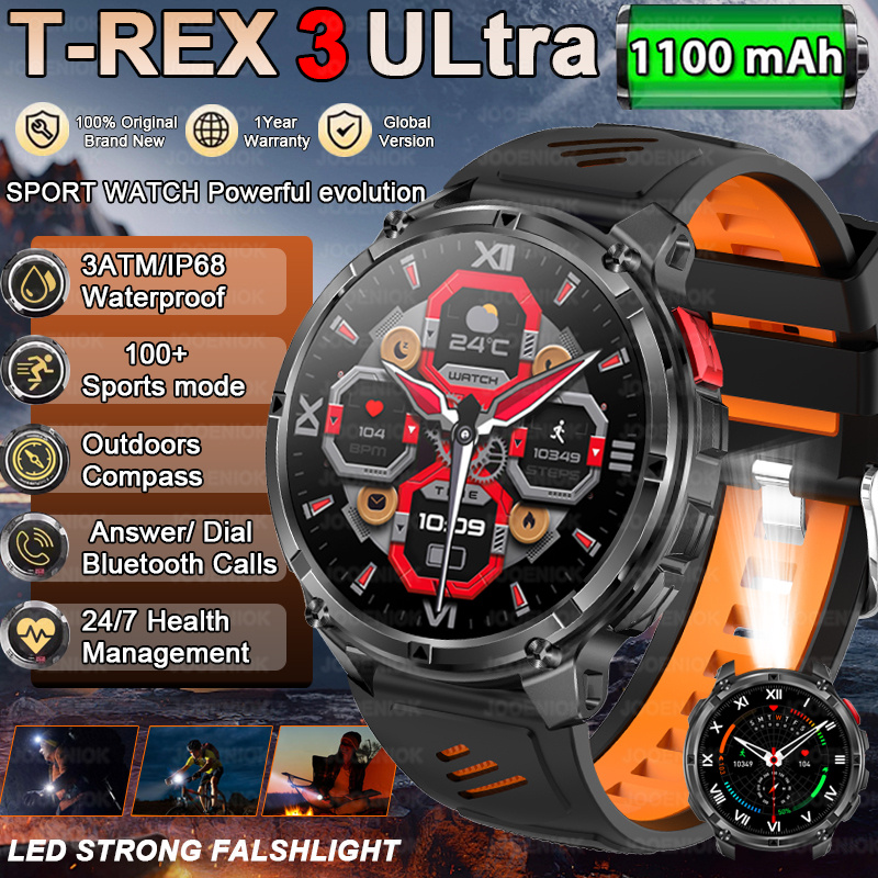 Outdoor Camping Japan - 2026 New T-REX3 Outdoor Smart Watch