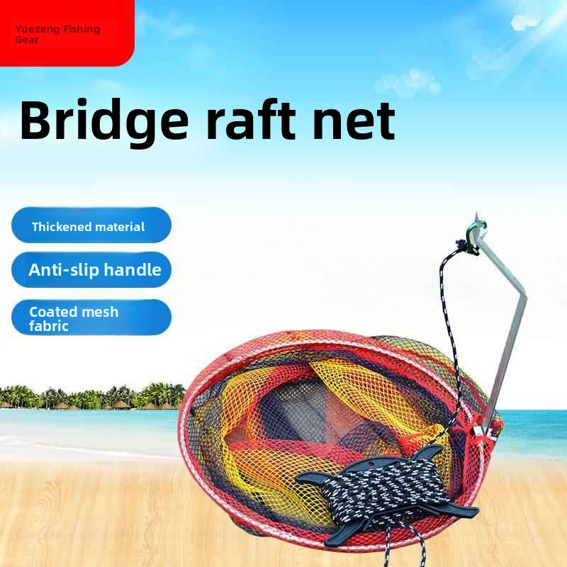 Outdoor Camping Gear Brands - Bridge Fishing Net with Rope Bridge