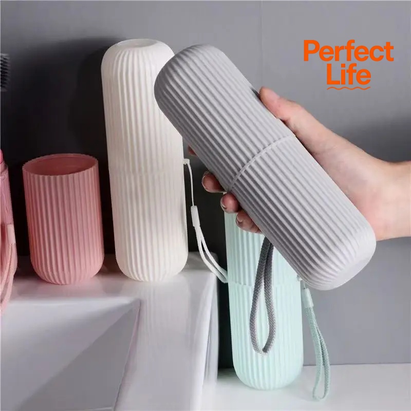 Outdoor Camping Table With Storage - 1/4Pcs table Toothbrush Protect Holder Cup