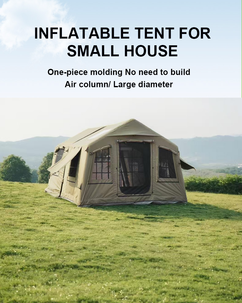 Outdoor Camping And Glamping - OEM Waterproof Oxford Inflatable Four-season Camping