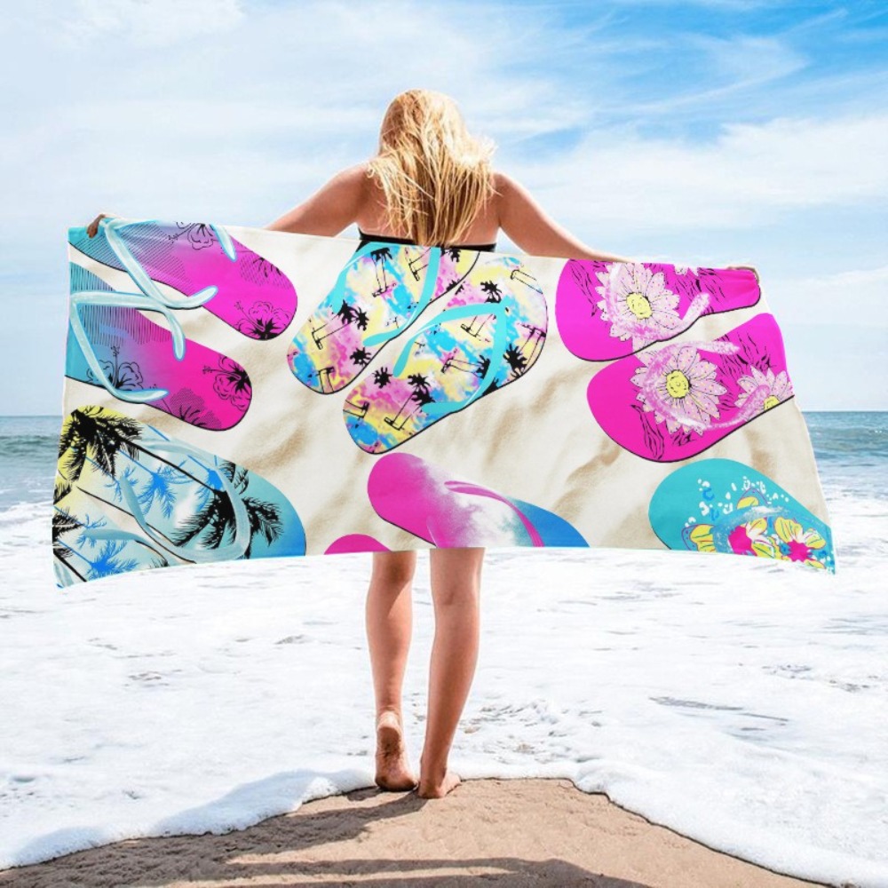 Outdoor Camping Blanket - 1PC Large Size Beach Blanket Microfiber