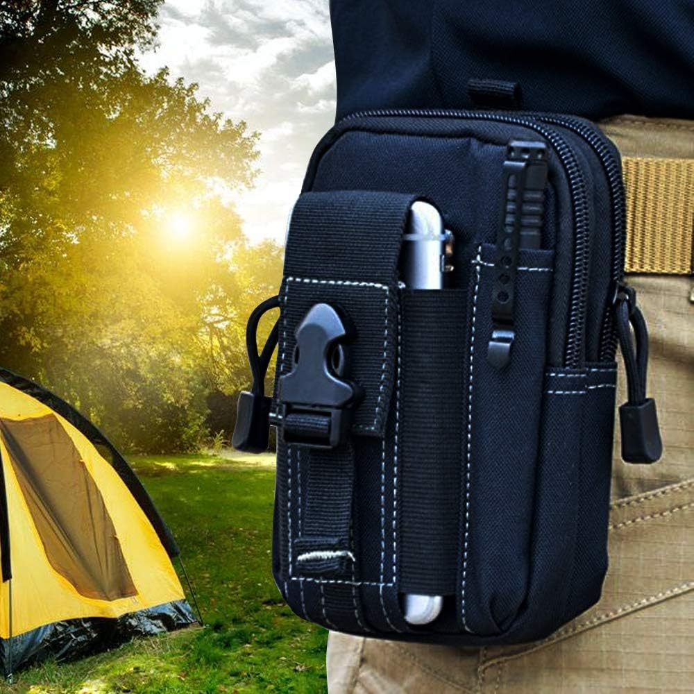 Tactical Molle Belt Pouch Mili - Outdoor Camping Hiking reseña y precio