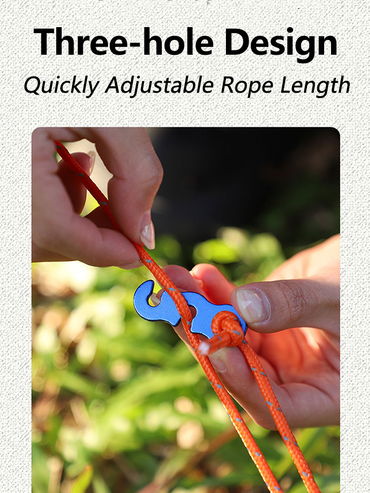 5/10pcs Adjustable Tent Rope B - Outdoor Camping Extension Cord reseña y precio