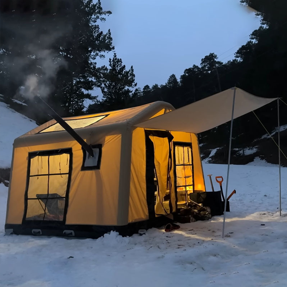 Winter Tent Prefabricated Infl - Outdoor Camping And Glamping reseña y precio