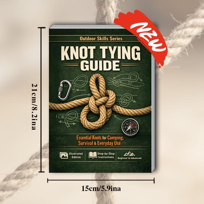 Essential Knot Tying Guide Boo - Outdoor Camping Essentials reseña y precio