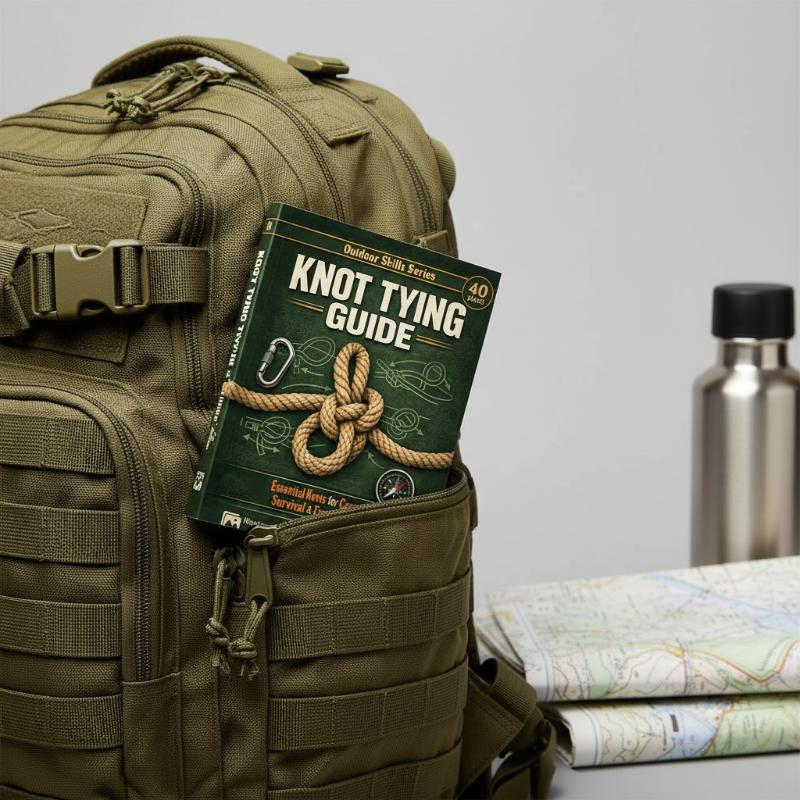 Essential Knot Tying Guide Boo - Outdoor Camping Essentials reseña y precio