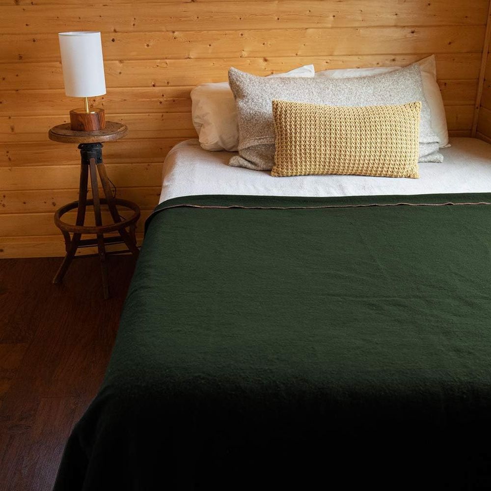 Military Wool Blanket - Warm,  - Outdoor Camping Blanket reseña y precio