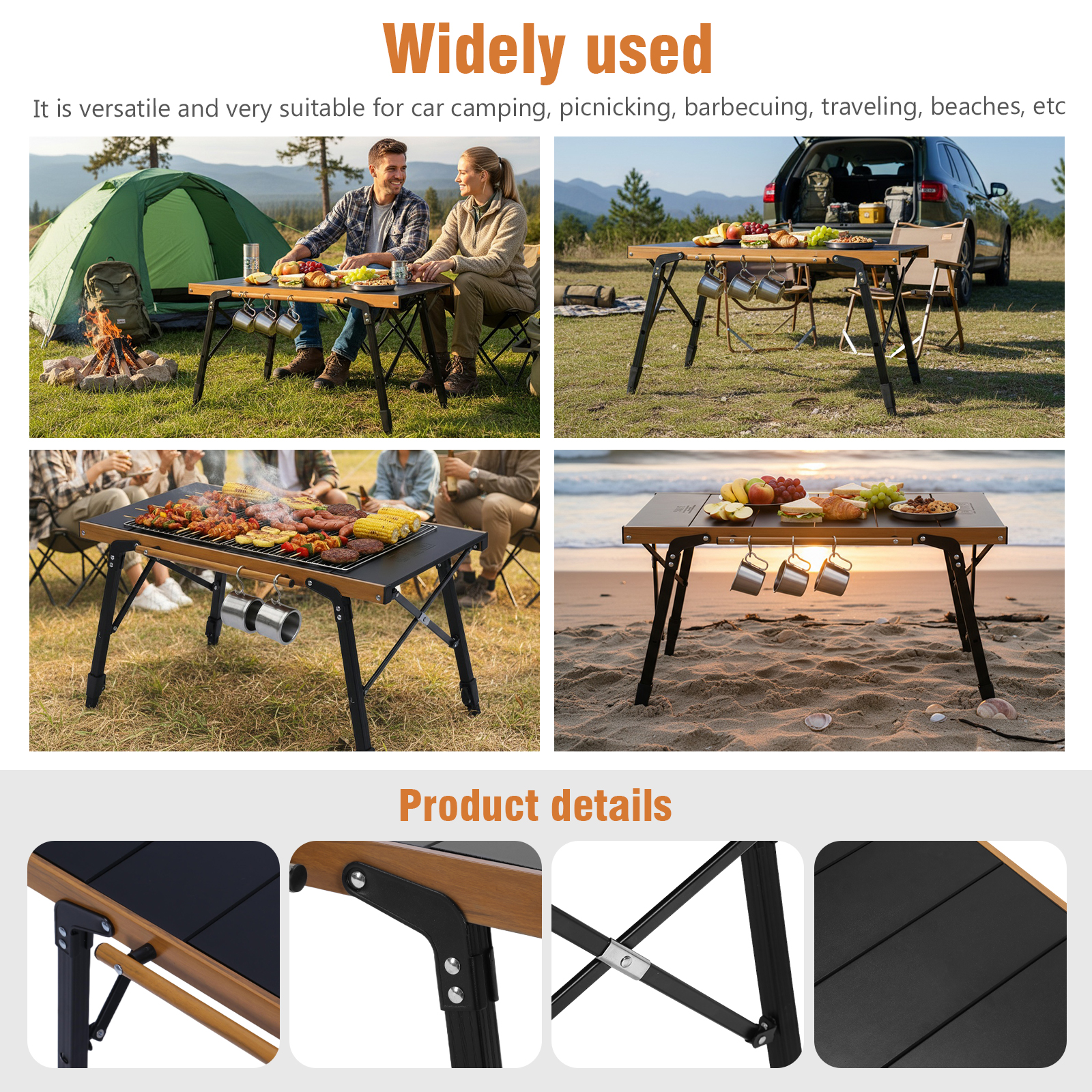 IGT Unit Combination Table wit - Outdoor Camping Table With Storage reseña y precio