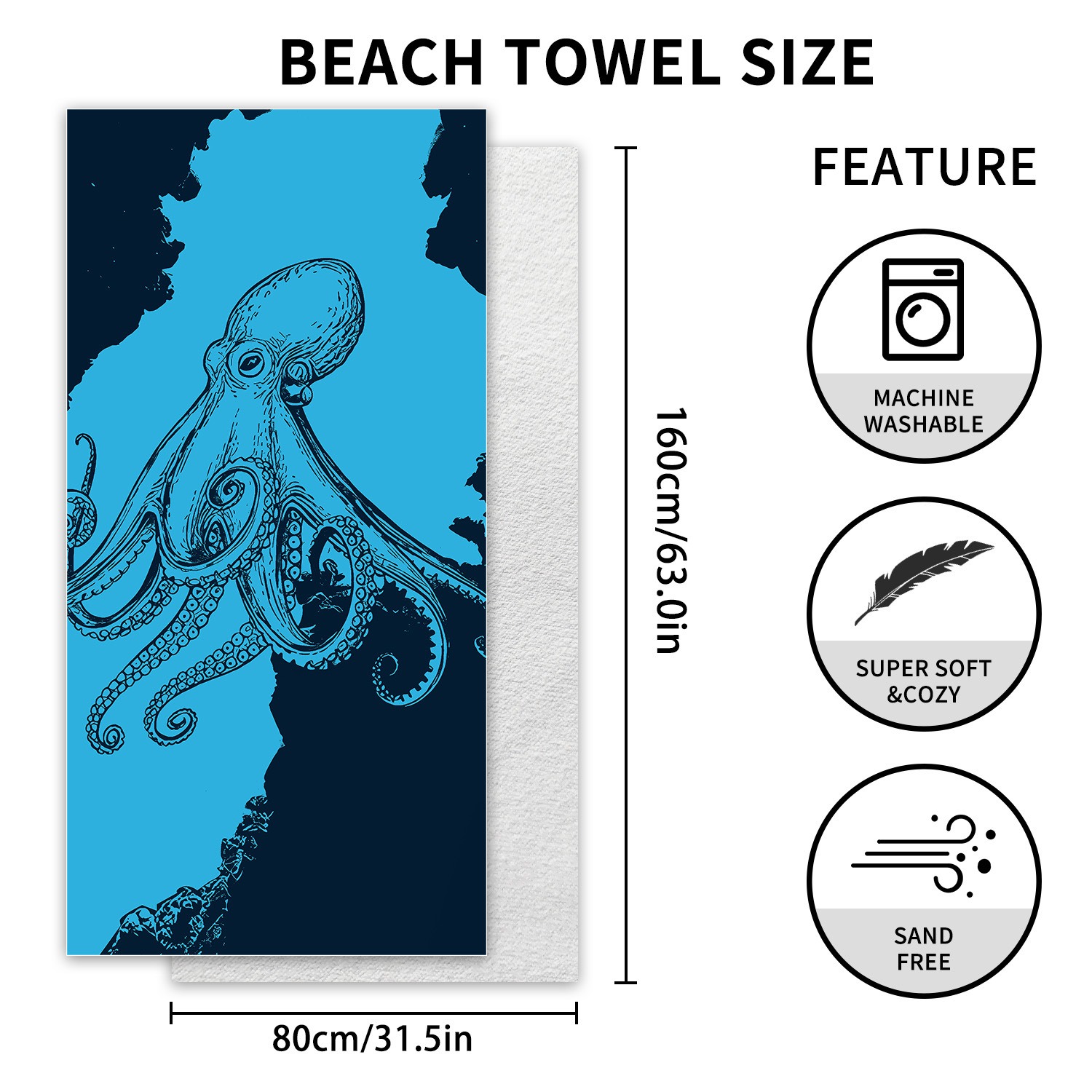 Fitness Swim Quickdry Absorb W - Outdoor Camping Blanket reseña y precio