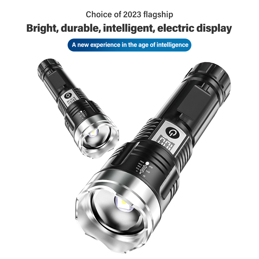 High Power 200000LM LED Flashl - Outdoor Camping Hiking reseña y precio