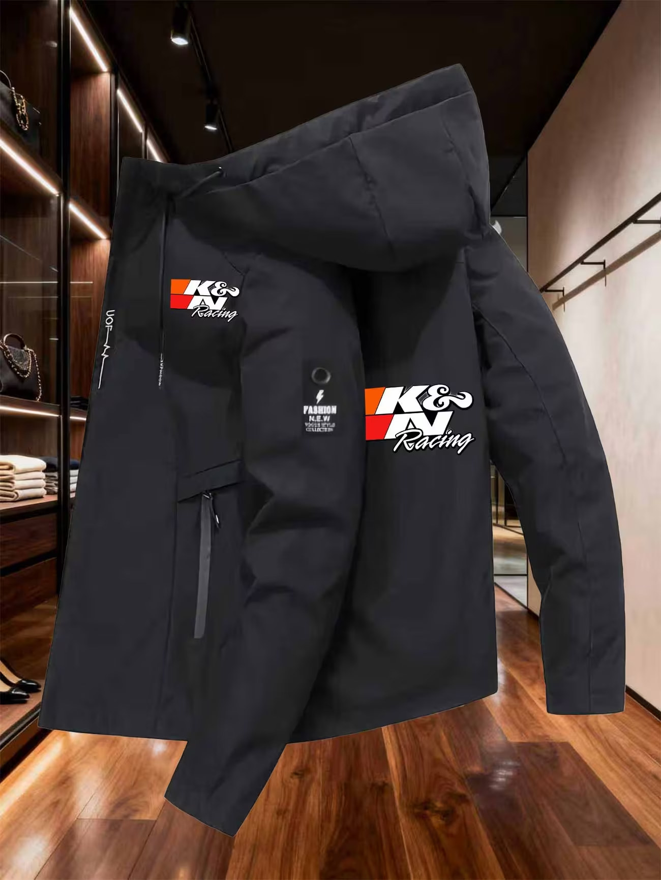 26 Men's Zip Hooded Jacket Wat - Outdoor Camping Hiking reseña y precio
