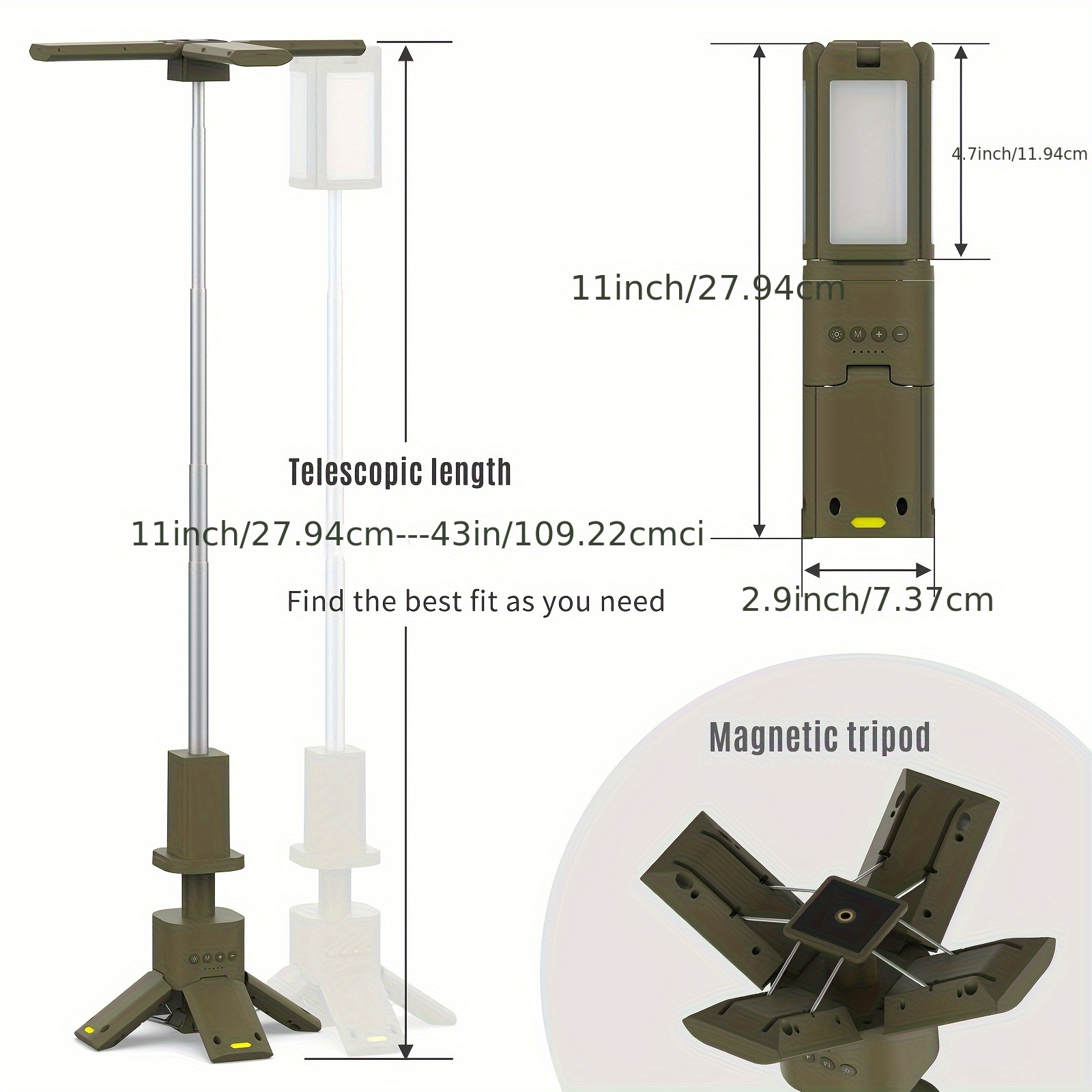 Camping Lantern, 14000mAh Rech - Outdoor Camping Hiking reseña y precio