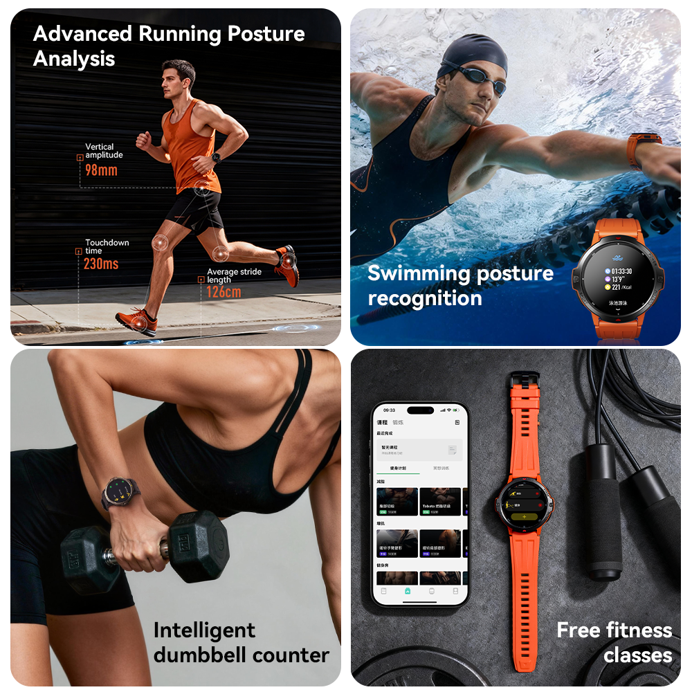 Dido AI Fit Pro GPS Smartwatch - Outdoor Camping Japan reseña y precio