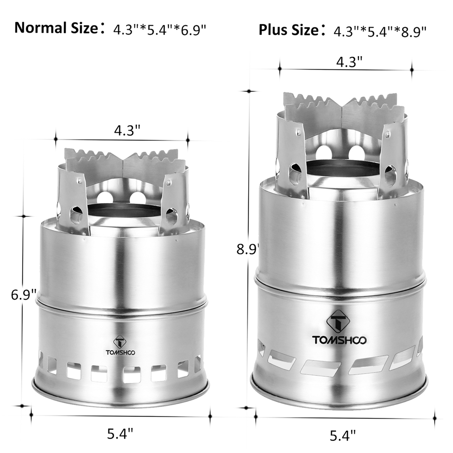 Upgrade Camping Stove & Backpa - Outdoor Camping Wood Burning Stove reseña y precio