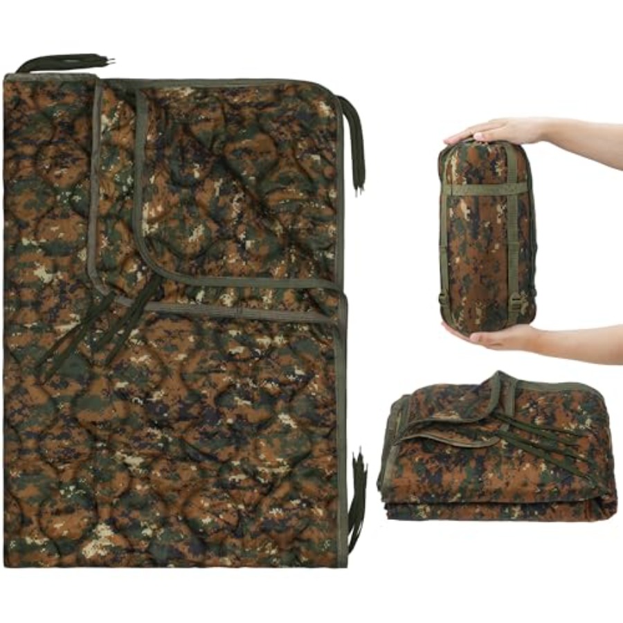 Woobie Blanket, Military Ponch - Outdoor Camping Blanket reseña y precio