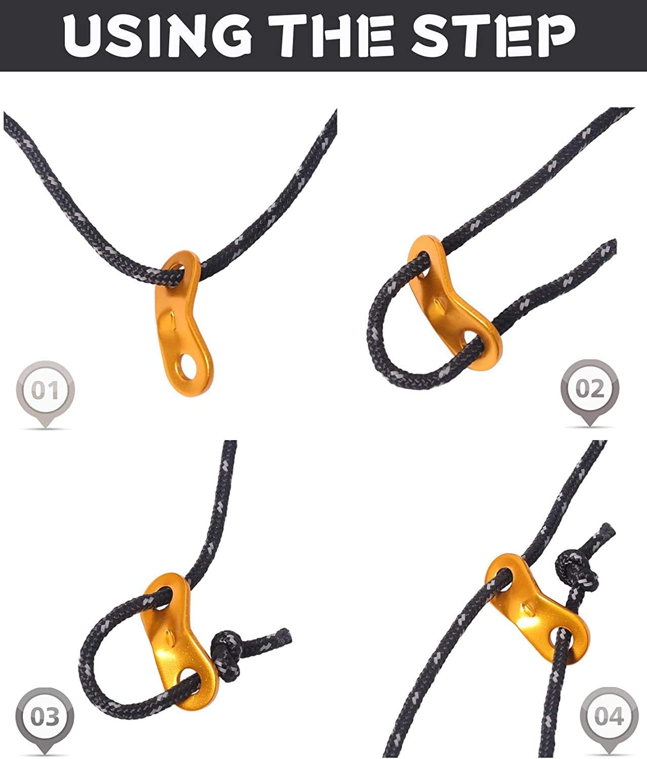 4m Reflective Guy Lines Tent C - Outdoor Camping Extension Cord reseña y precio
