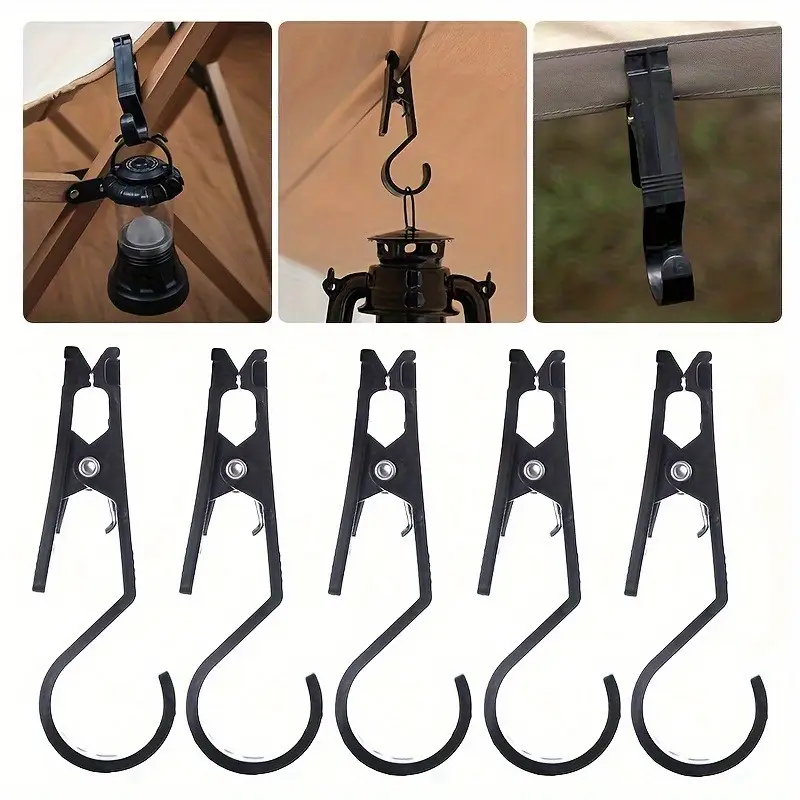 5pcs Camping Hooks - Multi-Fun - Outdoor Camping Essentials reseña y precio
