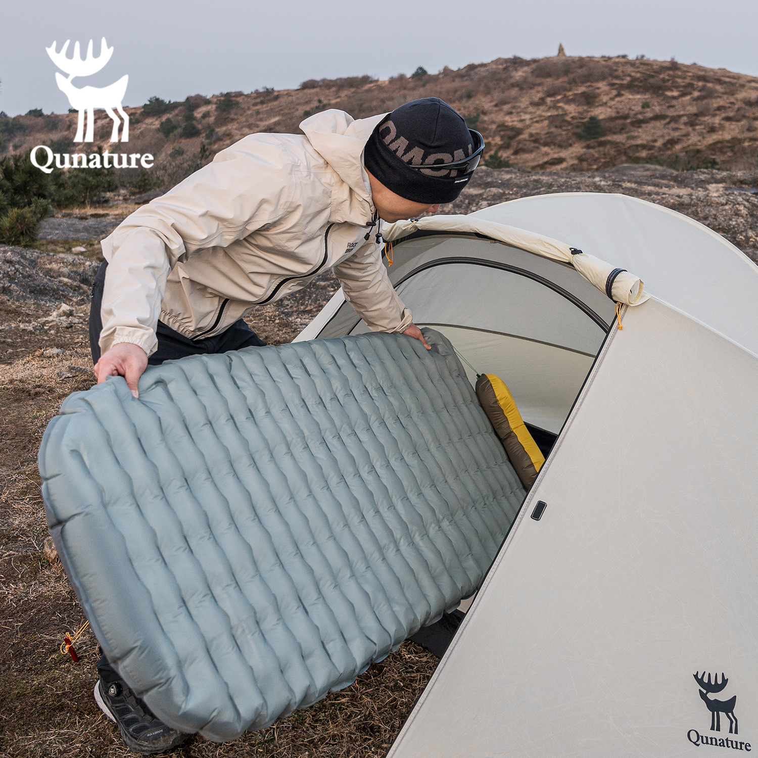 Qunature 3Pcs/set Outdoor Camp - Outdoor Camping Floor Mat reseña y precio