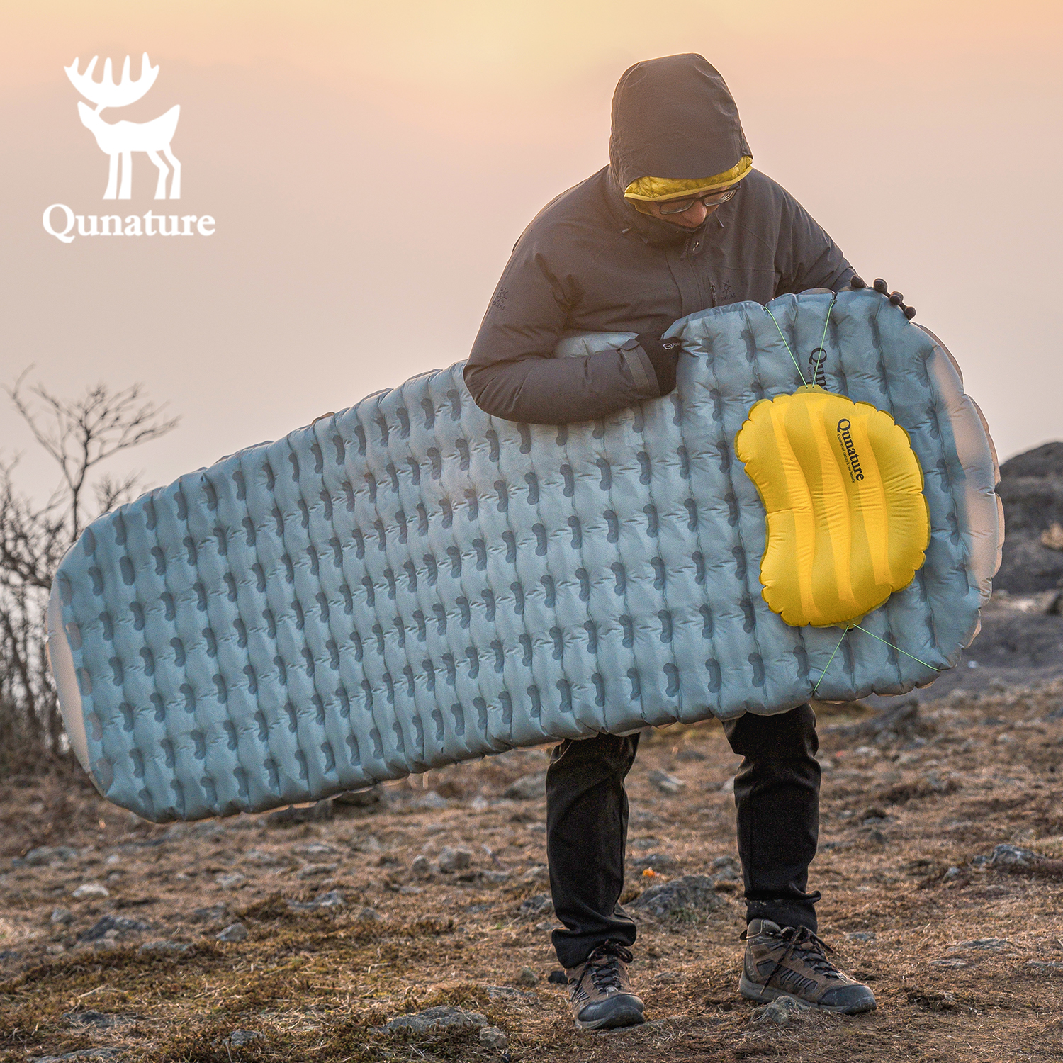 Qunature 3Pcs/set Outdoor Camp - Outdoor Camping Floor Mat reseña y precio