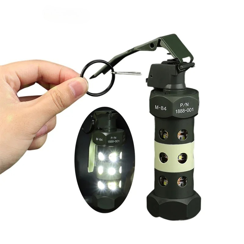 ABS Alloy M84 Flashbang Grenad - Outdoor Camping Toys reseña y precio