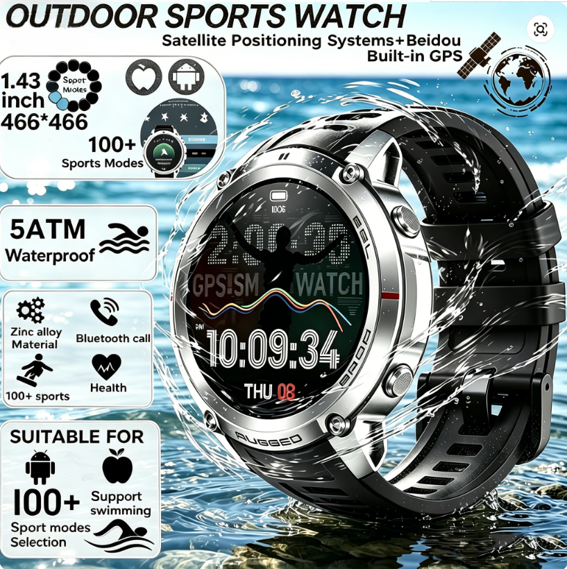 2026 Smart Watch Outdoor Sport - Outdoor Camping Japan reseña y precio
