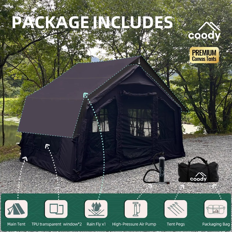 YTYIN Coody 8.0 Inflatable Air - Outdoor Camping And Glamping reseña y precio