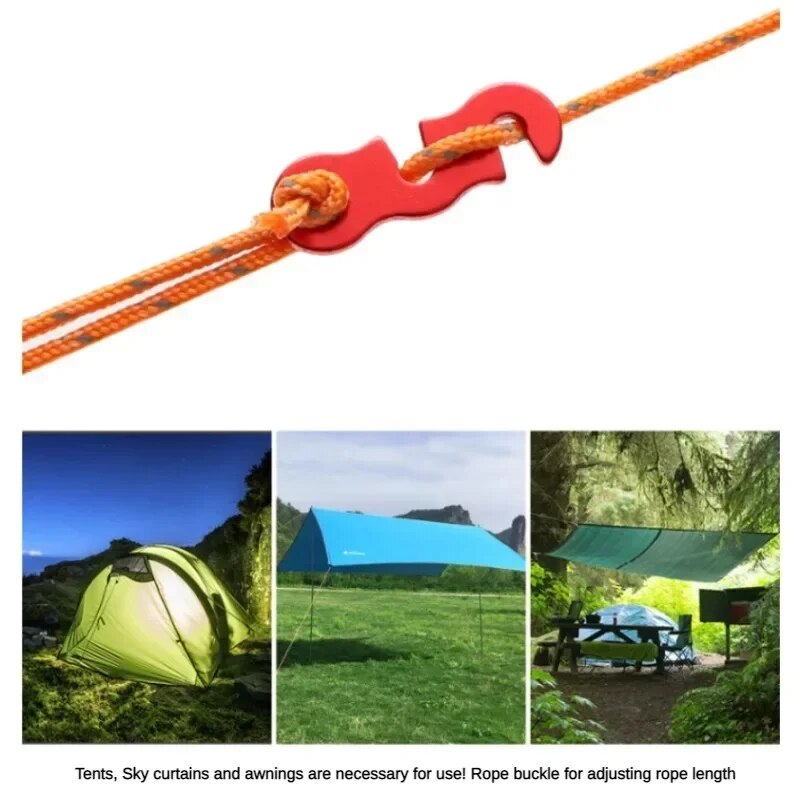 10pcs Adjustable Camping Tent  - Outdoor Camping Extension Cord reseña y precio