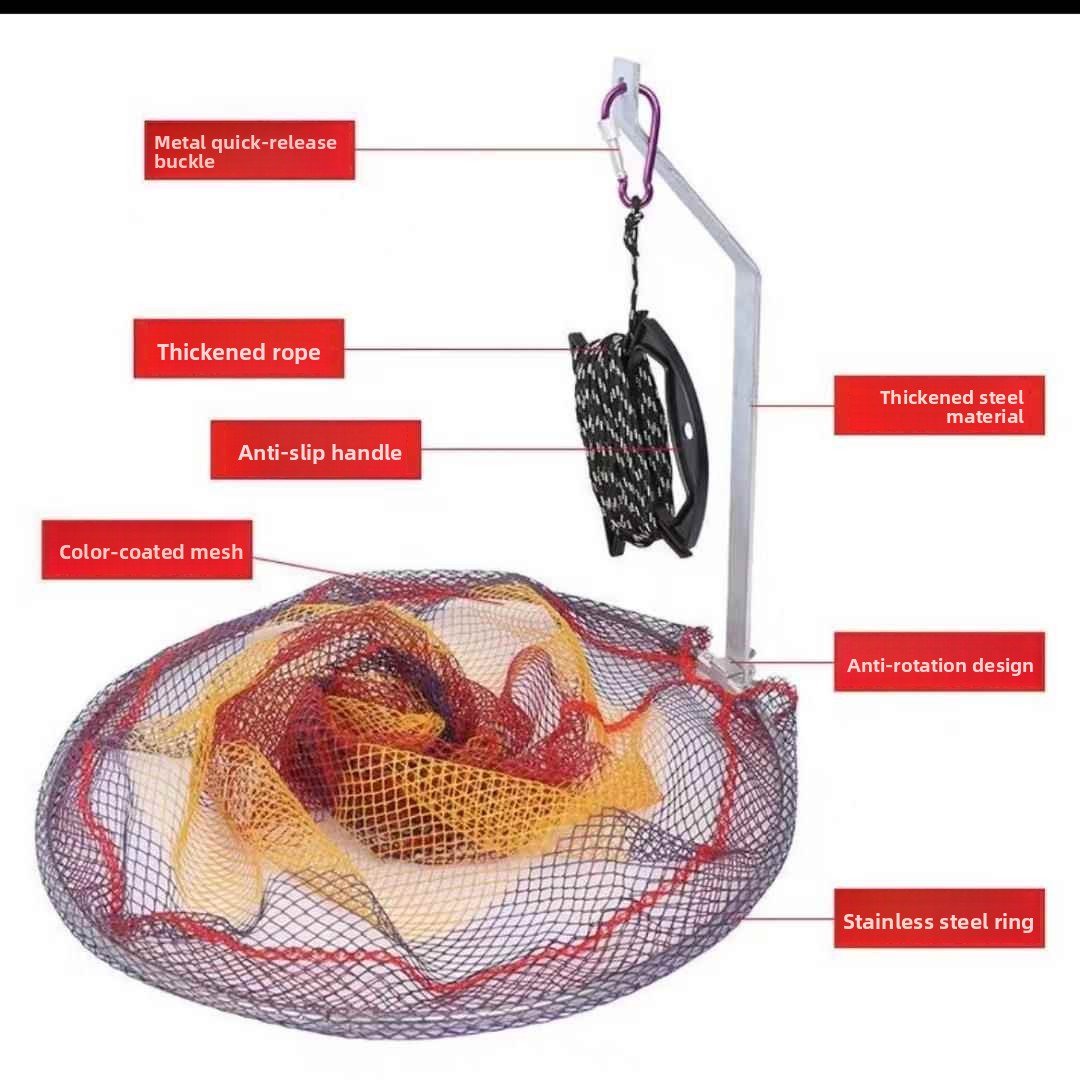 Bridge Fishing Net with Rope B - Outdoor Camping Gear Brands reseña y precio