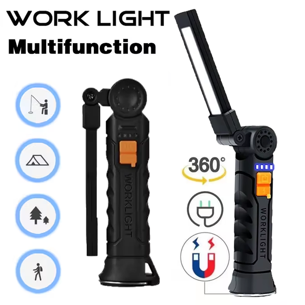Portable COB LED Flashlight US - Outdoor Camping Accessories reseña y precio