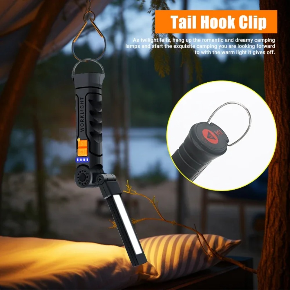 Portable COB LED Flashlight US - Outdoor Camping Accessories reseña y precio
