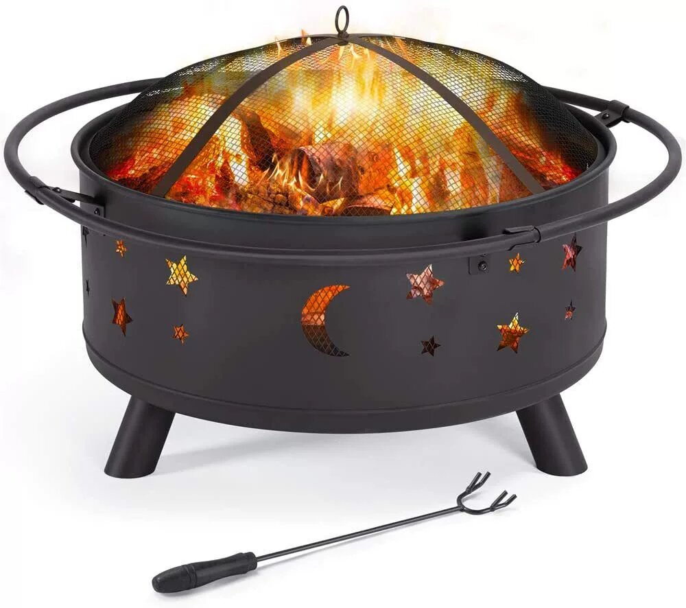 Custom Portable Iron Garden St - Outdoor Camping Wood Burning Stove reseña y precio