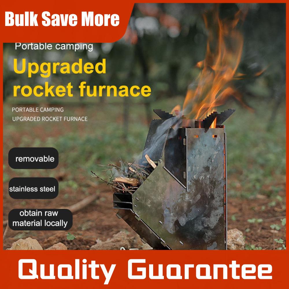 Cooking Stove Stainless Steel  - Outdoor Camping Wood Burning Stove reseña y precio
