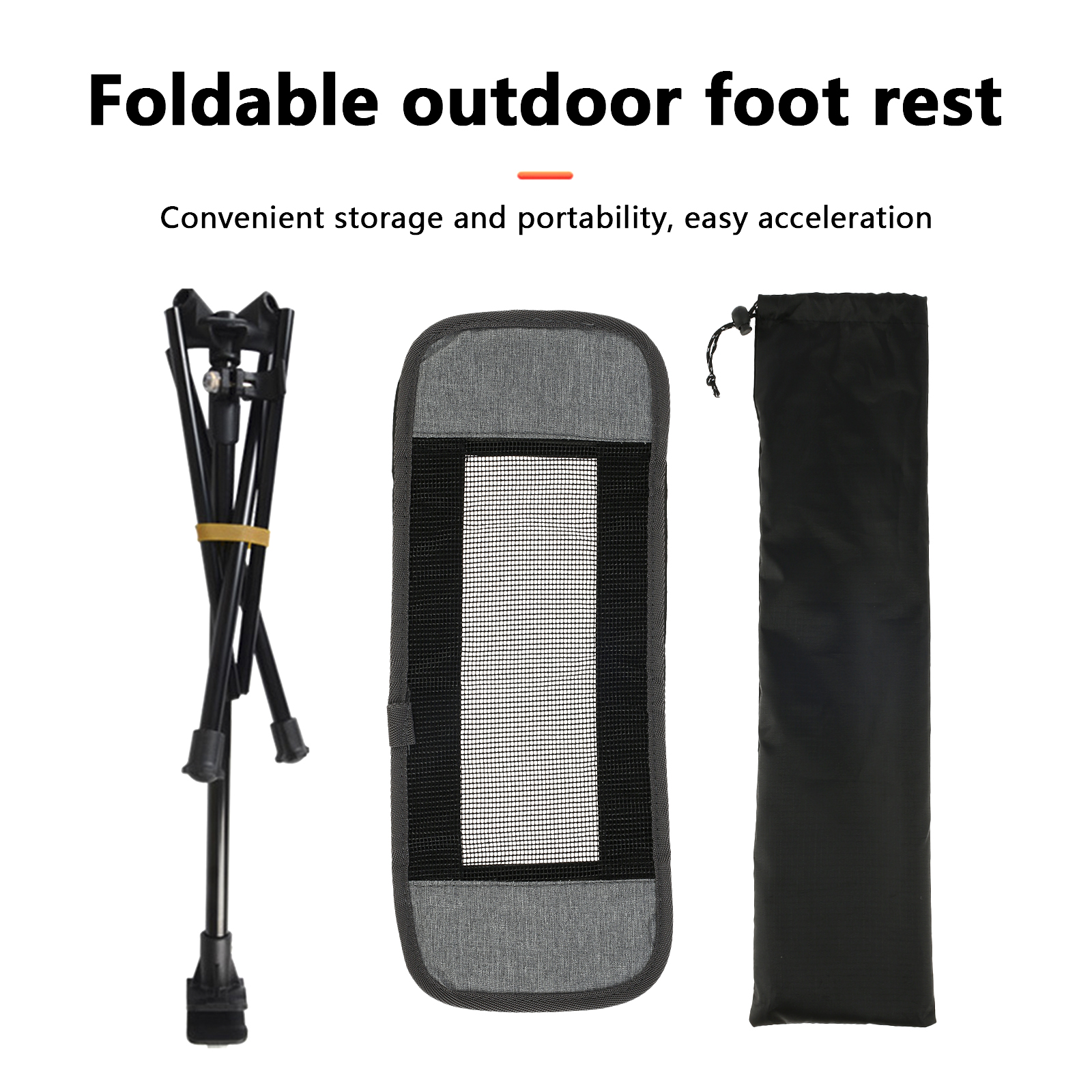 Camping Chair Foot Rest Ottoma - Outdoor Camping Recliner Chairs reseña y precio