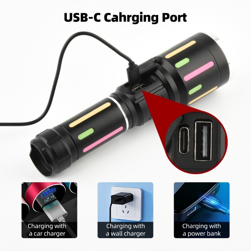 High Power White Light Fluores - Outdoor Camping Hiking reseña y precio