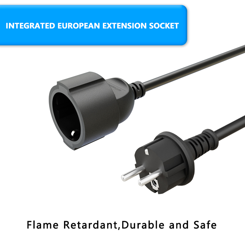 LIPWEL European Extension Cord - Outdoor Camping Extension Cord reseña y precio