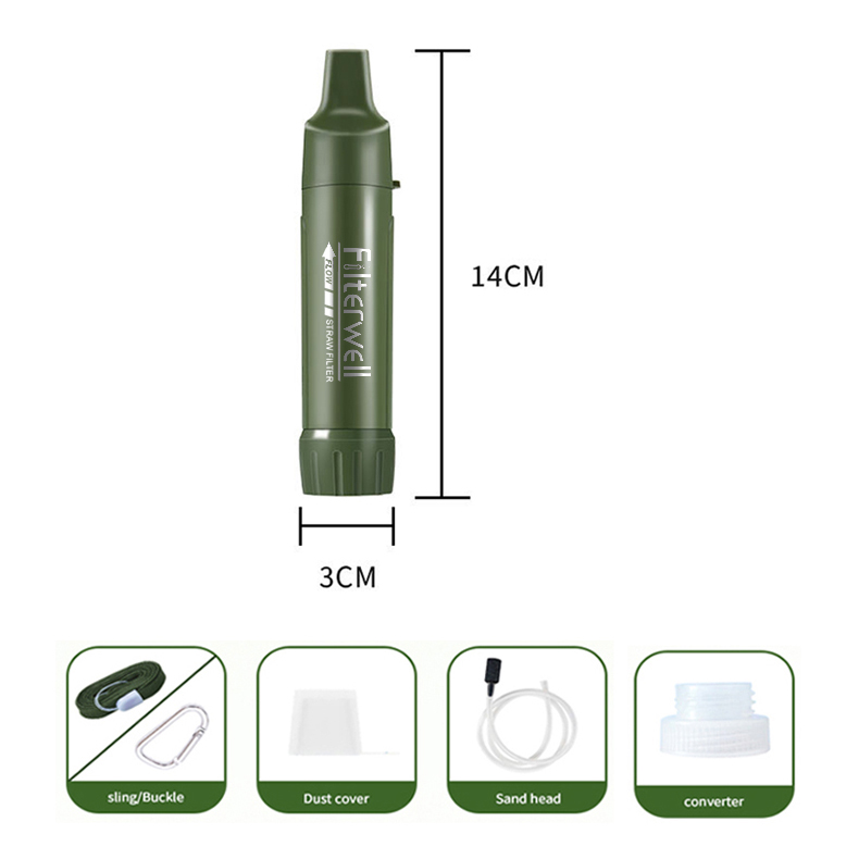 Filterwell Mini Portable Campi - Portable Water Filter reseña y precio