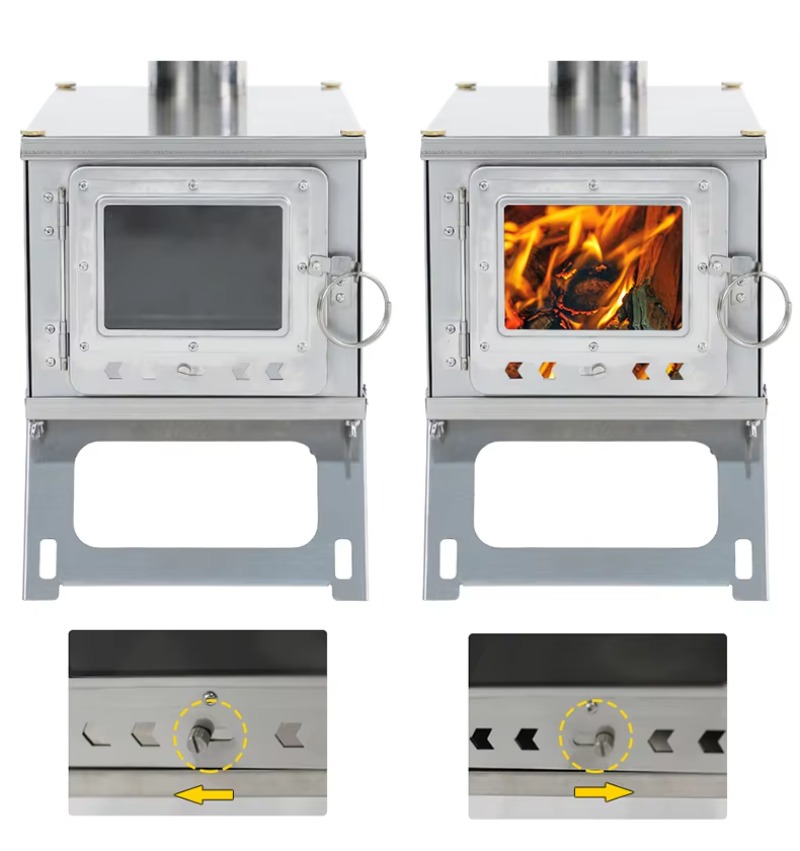 【Popular】DANCHEL S1 Foldable T - Outdoor Camping Wood Burning Stove reseña y precio
