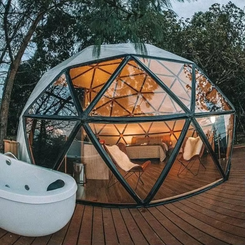 Camping Tent Glamping Dome Lux - Outdoor Camping And Glamping reseña y precio