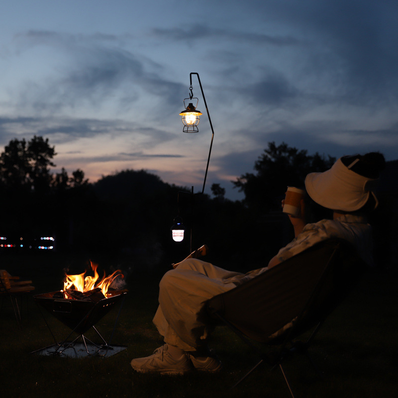Outdoor thickened stainless st - Outdoor Camping Wood Burning Stove reseña y precio