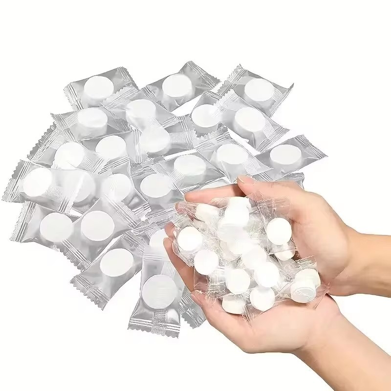 25/50/100PCS Disposable Compre - Outdoor Camping Essentials reseña y precio