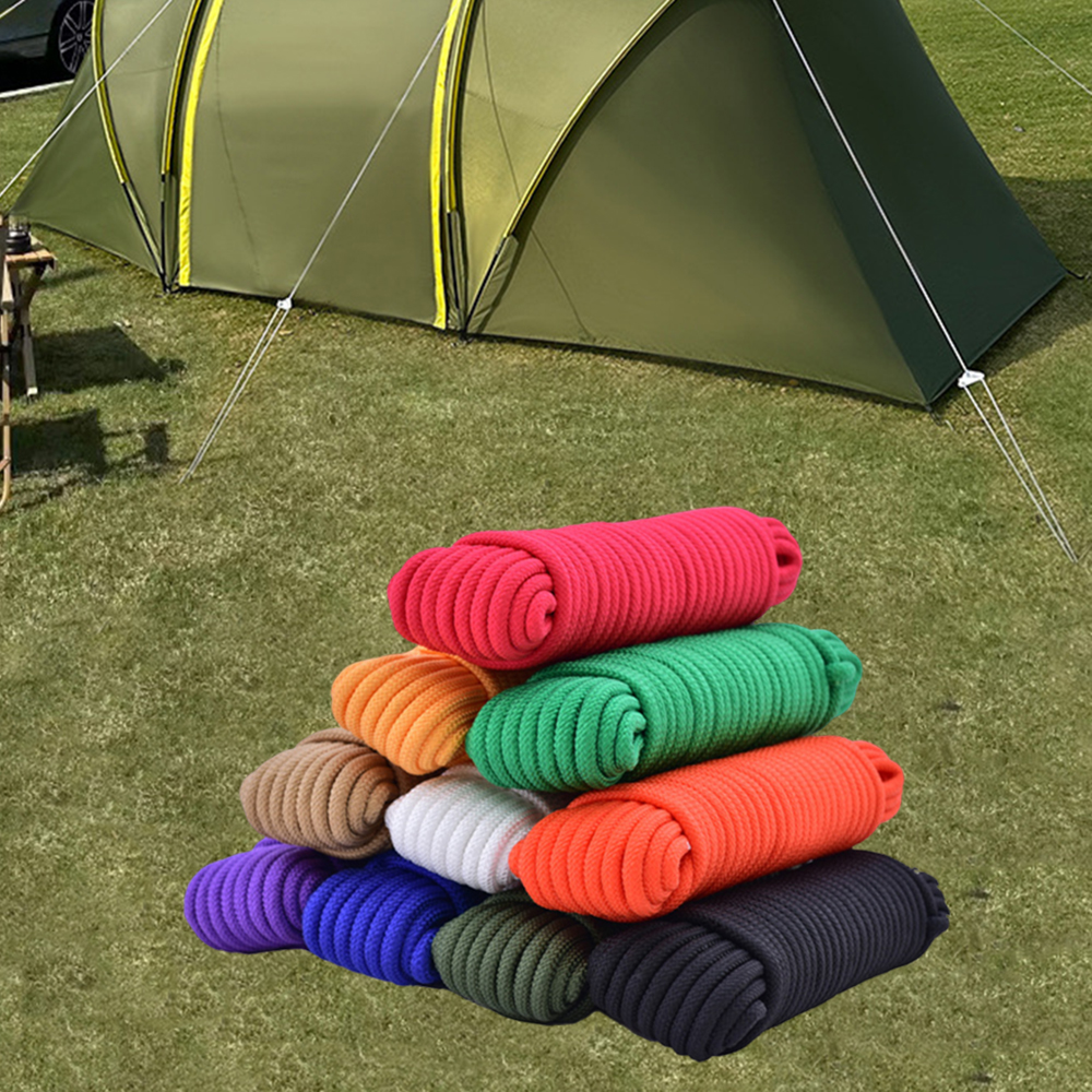 8mm Braided rope, 10m Outdoor  - Outdoor Camping Extension Cord reseña y precio