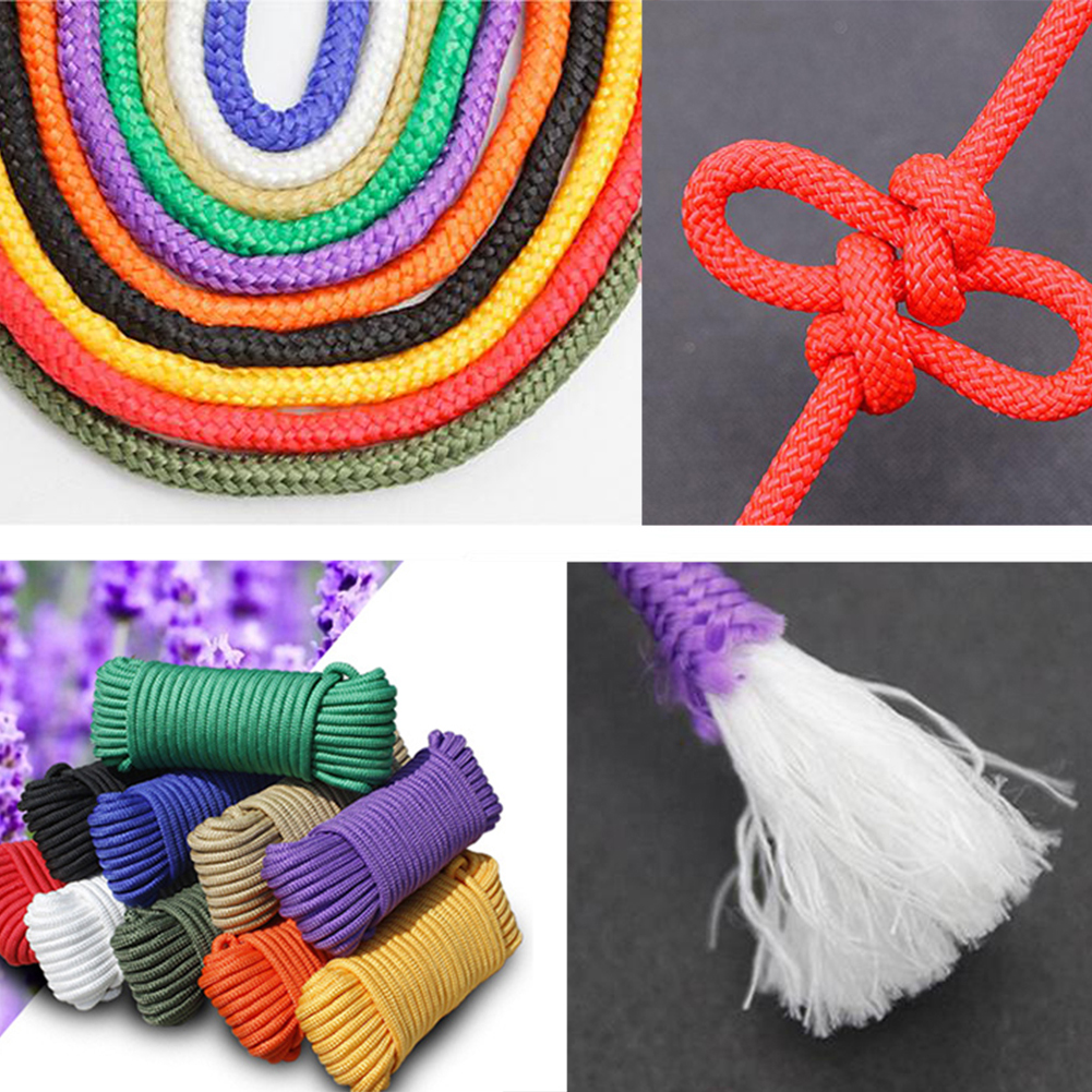 8mm Braided rope, 10m Outdoor  - Outdoor Camping Extension Cord reseña y precio