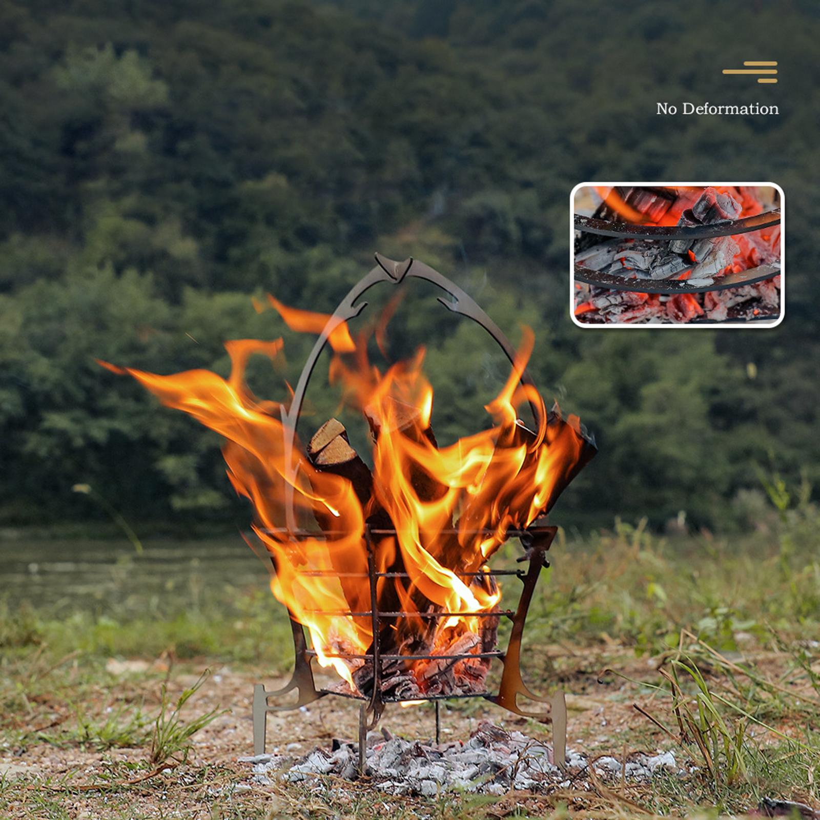 Portable Outdoor Fire Camping  - Outdoor Camping Wood Burning Stove reseña y precio