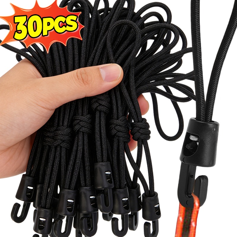 10/15/25cm Elastic Bungee Cord - Outdoor Camping Extension Cord reseña y precio