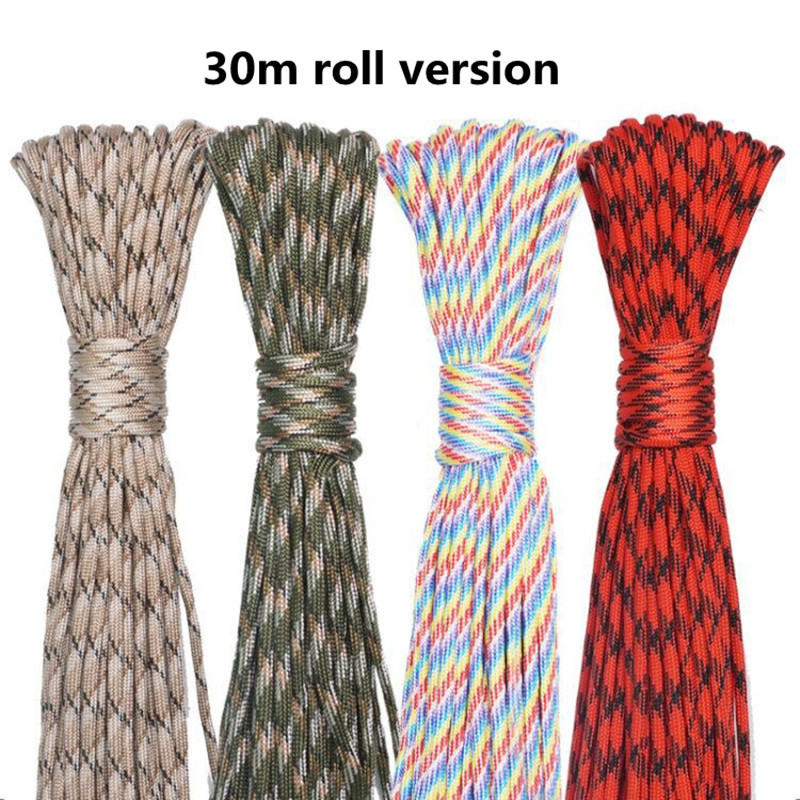 5M/15M/30M 7-Core 550 Paracord - Outdoor Camping Extension Cord reseña y precio