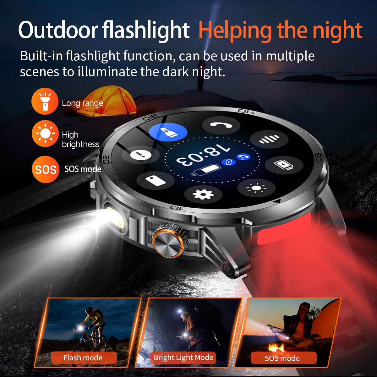 2026 New  Outdoor Smart Watch  - Outdoor Camping Japan reseña y precio