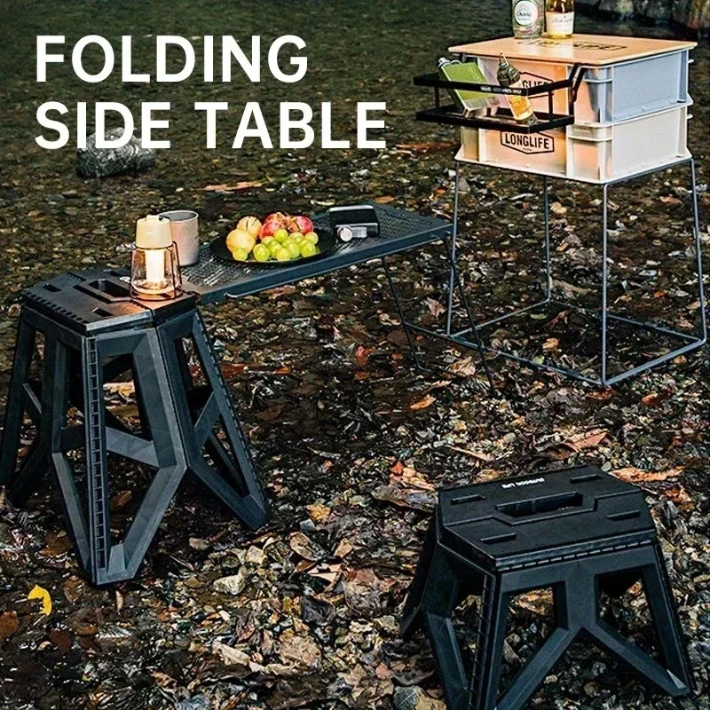 Outdoor Multifunctional Foldin - Outdoor Camping Table With Storage reseña y precio