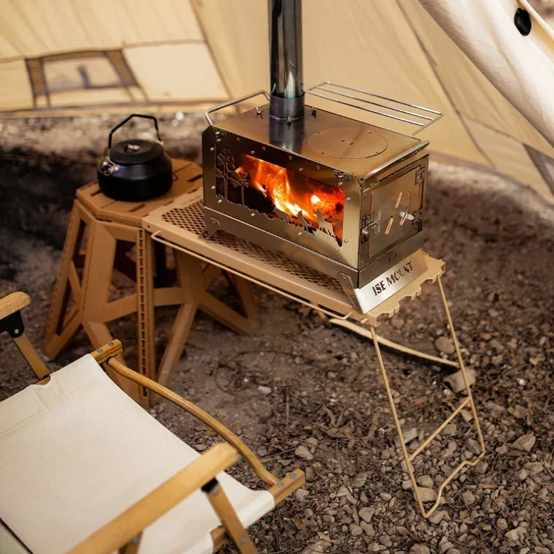Outdoor Multifunctional Foldin - Outdoor Camping Table With Storage reseña y precio