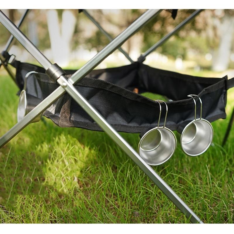 652F Durability Nylons Hanging - Outdoor Camping Table With Storage reseña y precio