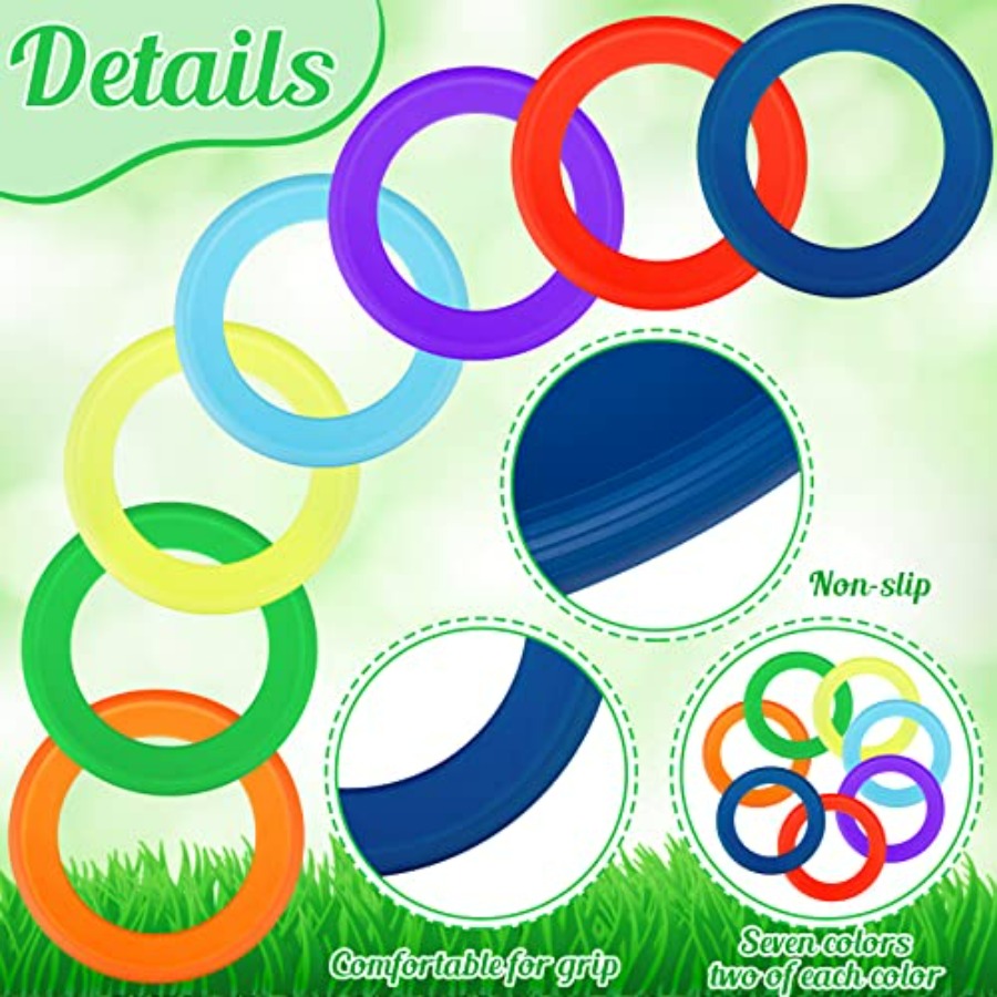 14 Pack Flying Rings Bulk for  - Outdoor Camping Toys reseña y precio